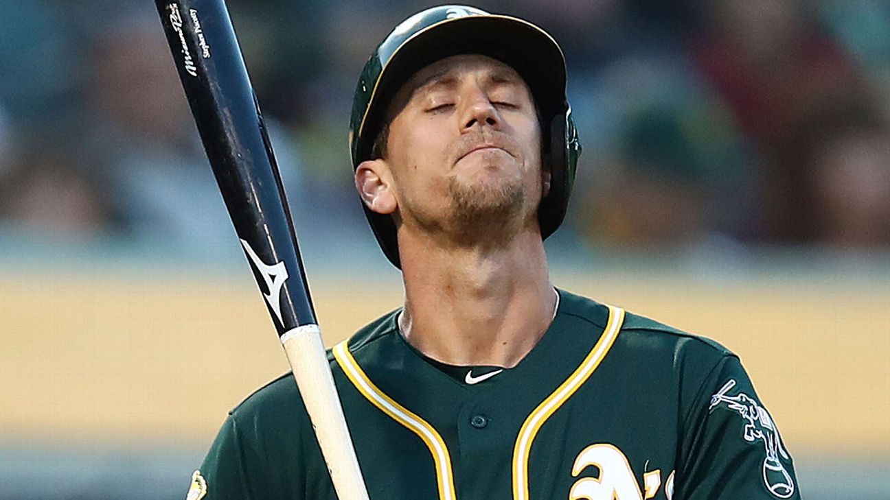 Stephen Piscotty hit a serendipitous foul ball directly to a young fan  wearing his jersey