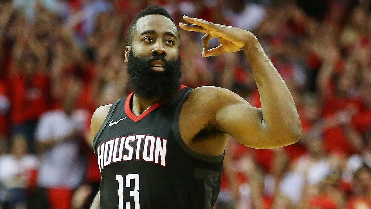 Houston Rockets G James Harden beats out LeBron James for 2018 NBA MVP  Award