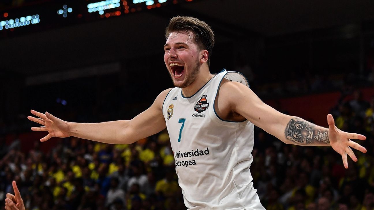 NBA Draft: Luka Doncic struggles: Real Madrid fall in playoff game