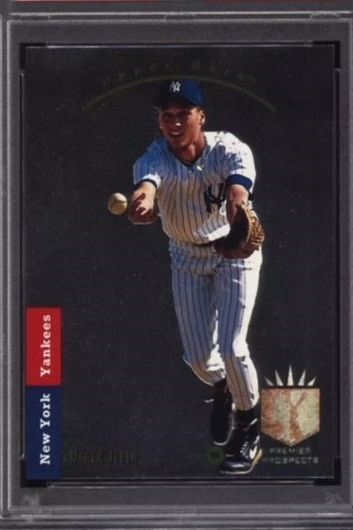 Top 20 Highest Selling Derek Jeter Rookie Card List