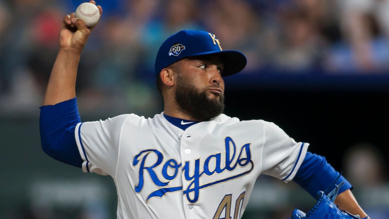 Kelvin Herrera traded to Washington Nationals from Kansas City Royals