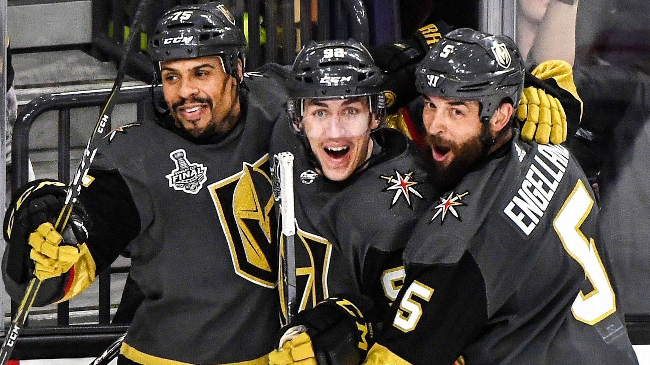 Golden Knights take Game 1 of Stanley Cup Final thanks to 5