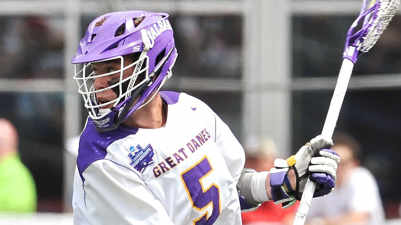 Connor Fields Albany Great Danes Men S Lacrosse Attackman Played Through Torn Acl