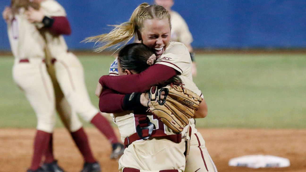 Oklahoma drops FSU to 3-peat at Women's College World Series