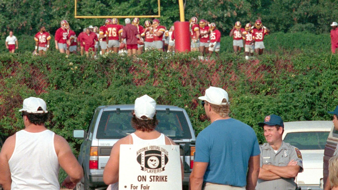 The 1987 Strike Team for Washington Redskins -->The Replacements