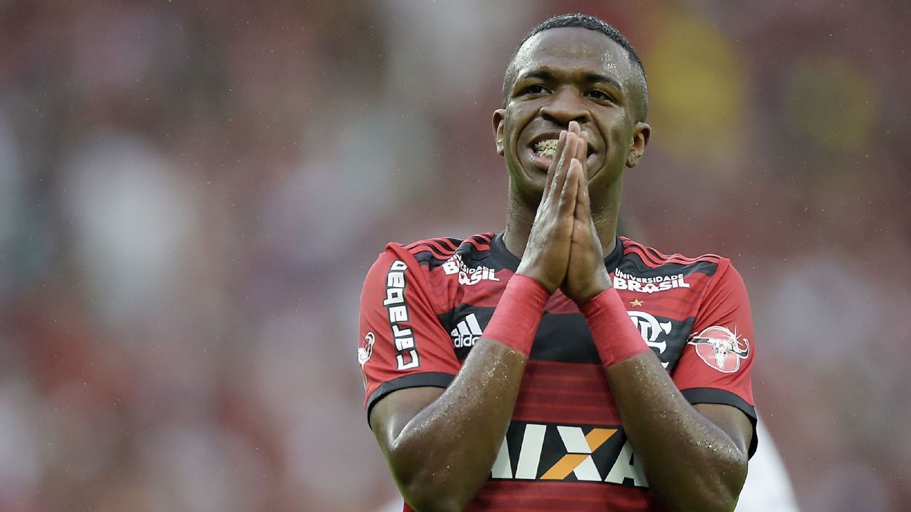 Vinicius Junior 'nervous, anxious' ahead of Real Madrid transfer - ESPN