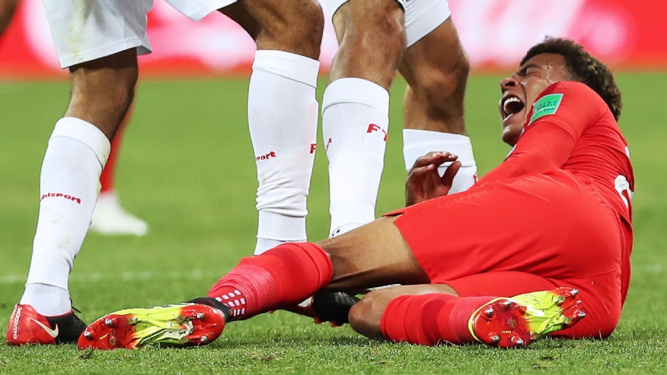 Dele Alli misses England training and has scan on thigh injury