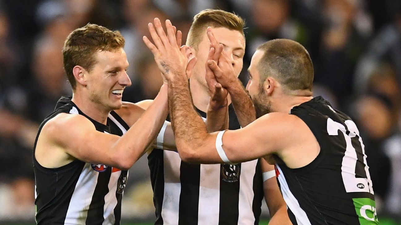 Injuryhit Carton Blues brave but Collingwood Magpies prevail ESPN