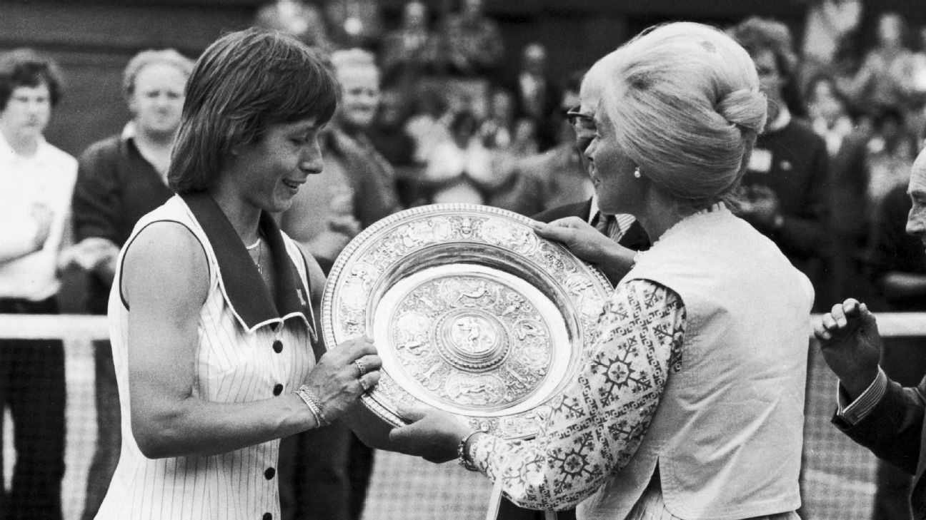 Wimbledon 2018 -- Martina Navratilova on 40th anniversary of first title