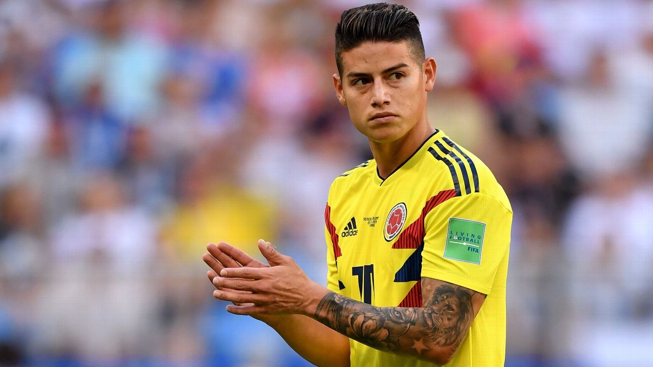 James Rodriguez joins Bayern Munich on two-year loan - Colombia