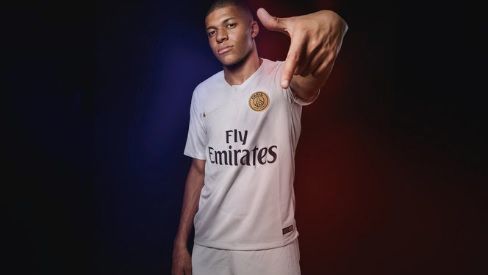 Kylian Mbappe gets No. 7 shirt in new-look Paris Saint-Germain kit