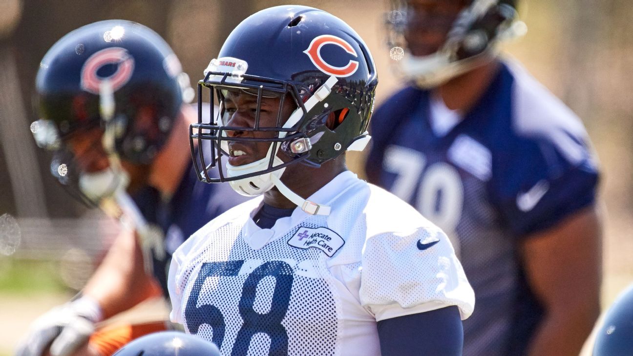 Chicago Bears' Matt Nagy on Roquan Smith: 'It's a personal matter' 