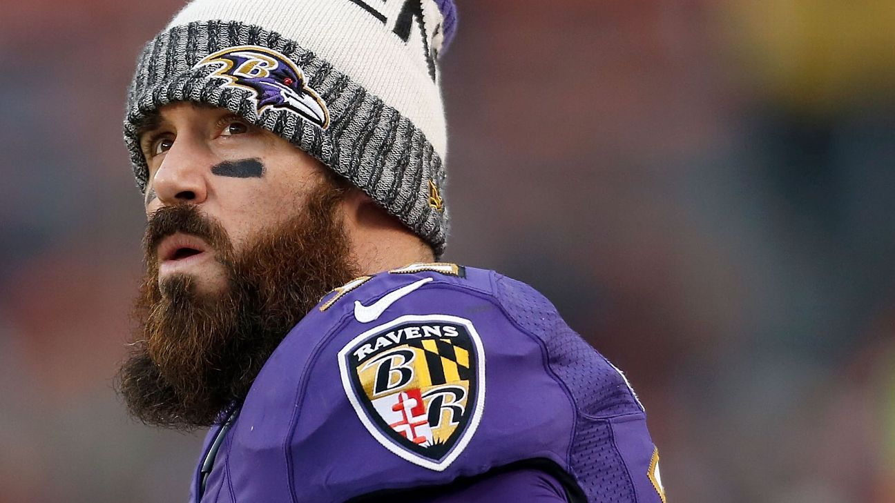 Eric Weddle says 'no hard feelings' as Baltimore Ravens cut safety