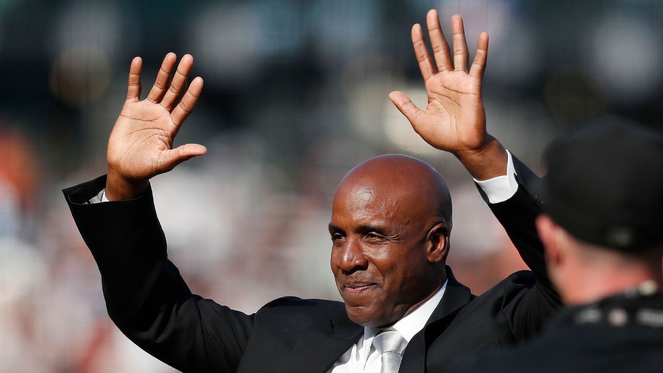 Barry Bonds has No. 25 retired by San Francisco Giants in pregame ceremony  - ESPN
