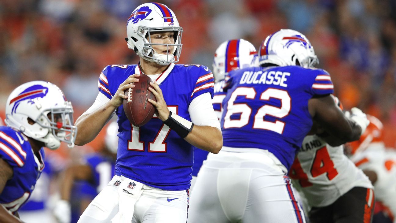 josh allen shirt off
