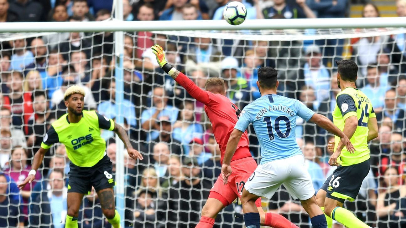 Man City Score 6 Vs Huddersfield To Open 3 Point Lead Over Woeful Man