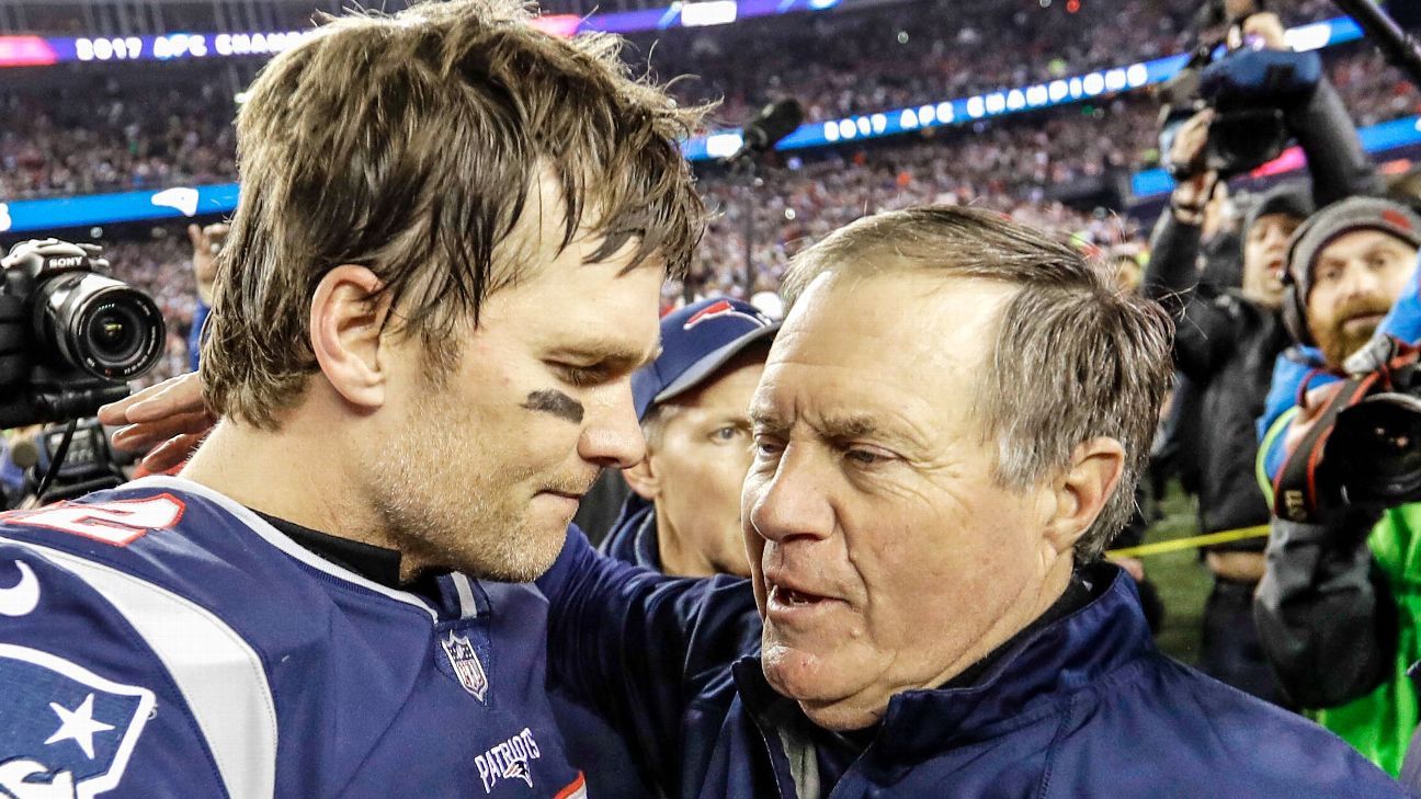 New England Patriots coach Bill Belichick says Tom Brady's achievements are 'unbelievably impressive'