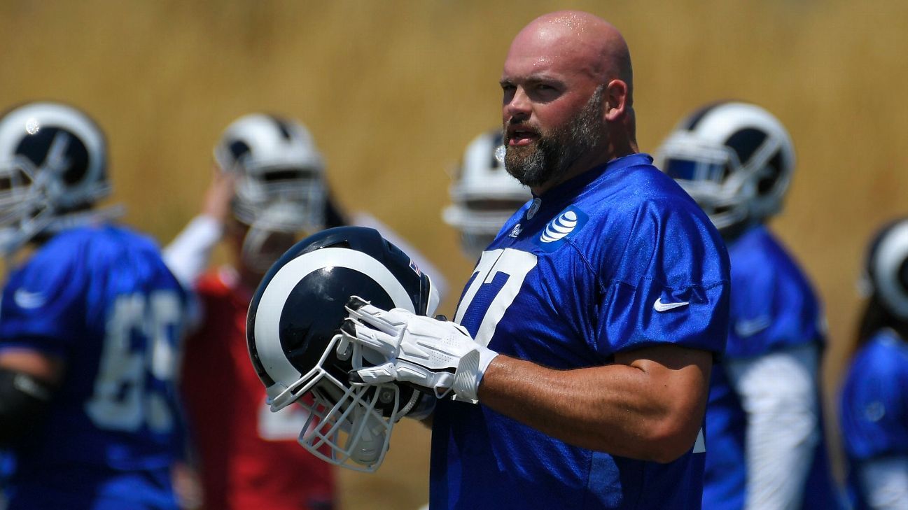 LA Rams must face Vikings without LT Andrew Whitworth