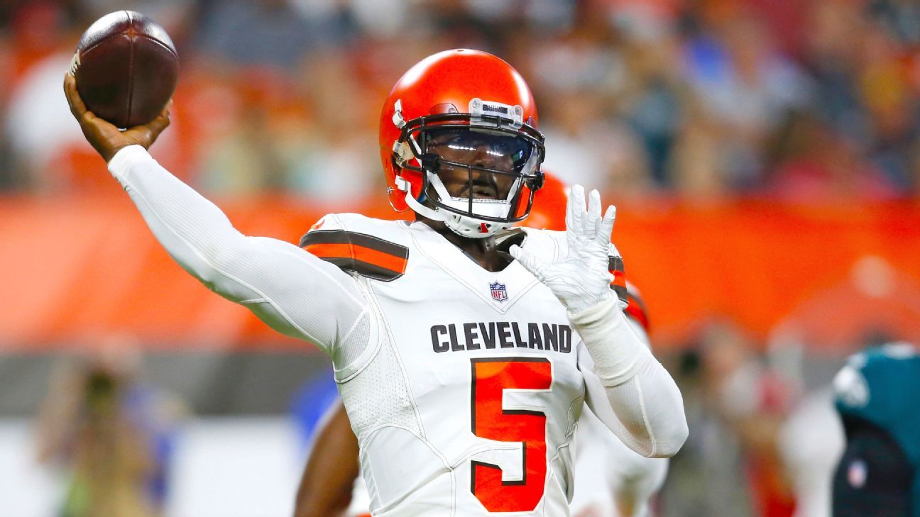 Cleveland Browns Say Tyrod Taylor Will Start Over Baker Mayfield