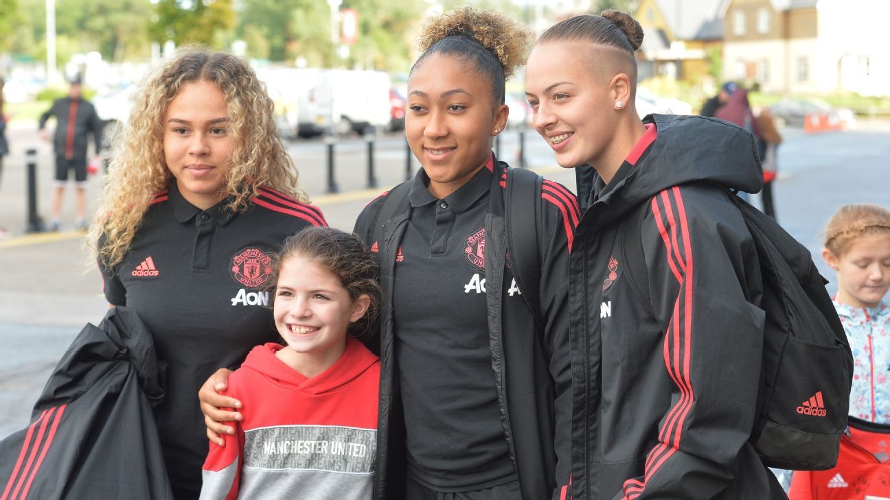 Man United's newly formed women's team making strides off the pitch
