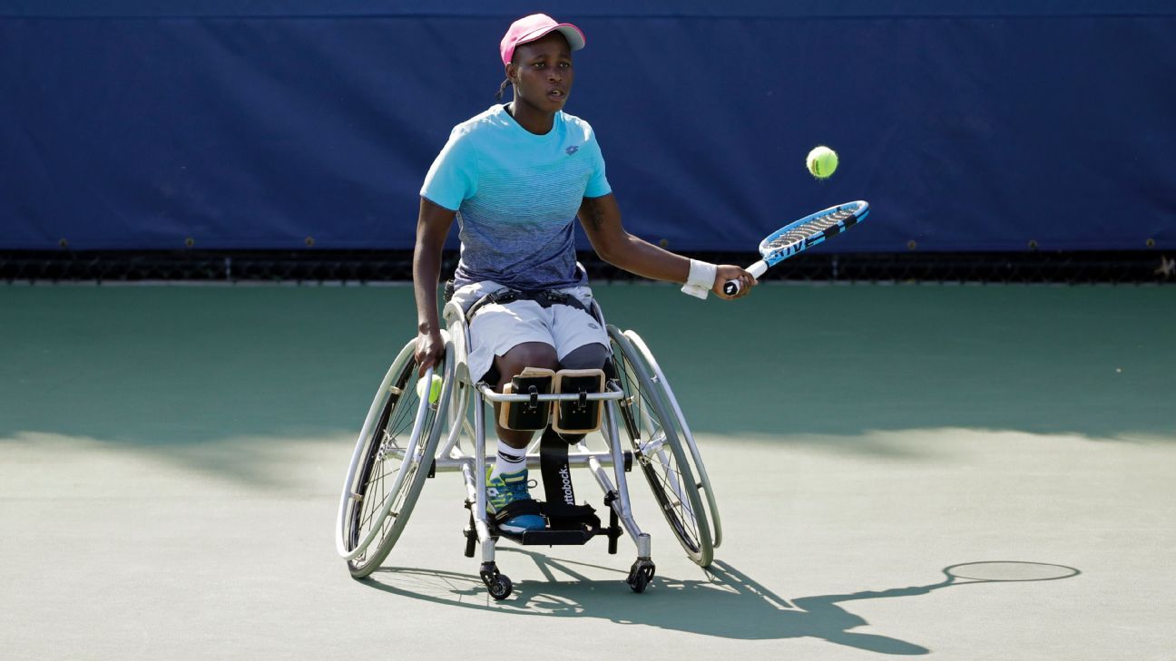 2018 US Open Kgothatso Montjane found wheelchair tennis and it opened