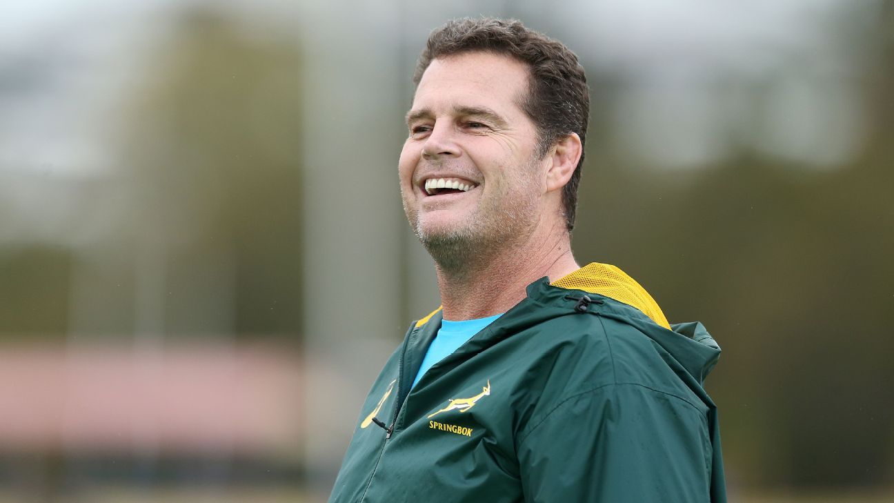 Springboks coach Rassie Erasmus to coach Barbarians