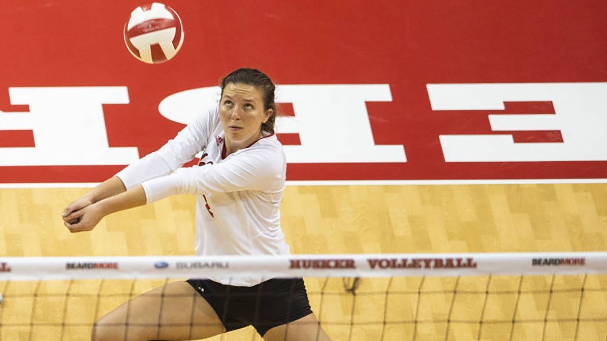 NCAA volleyball player of the year watch Nebraska Cornhuskers senior