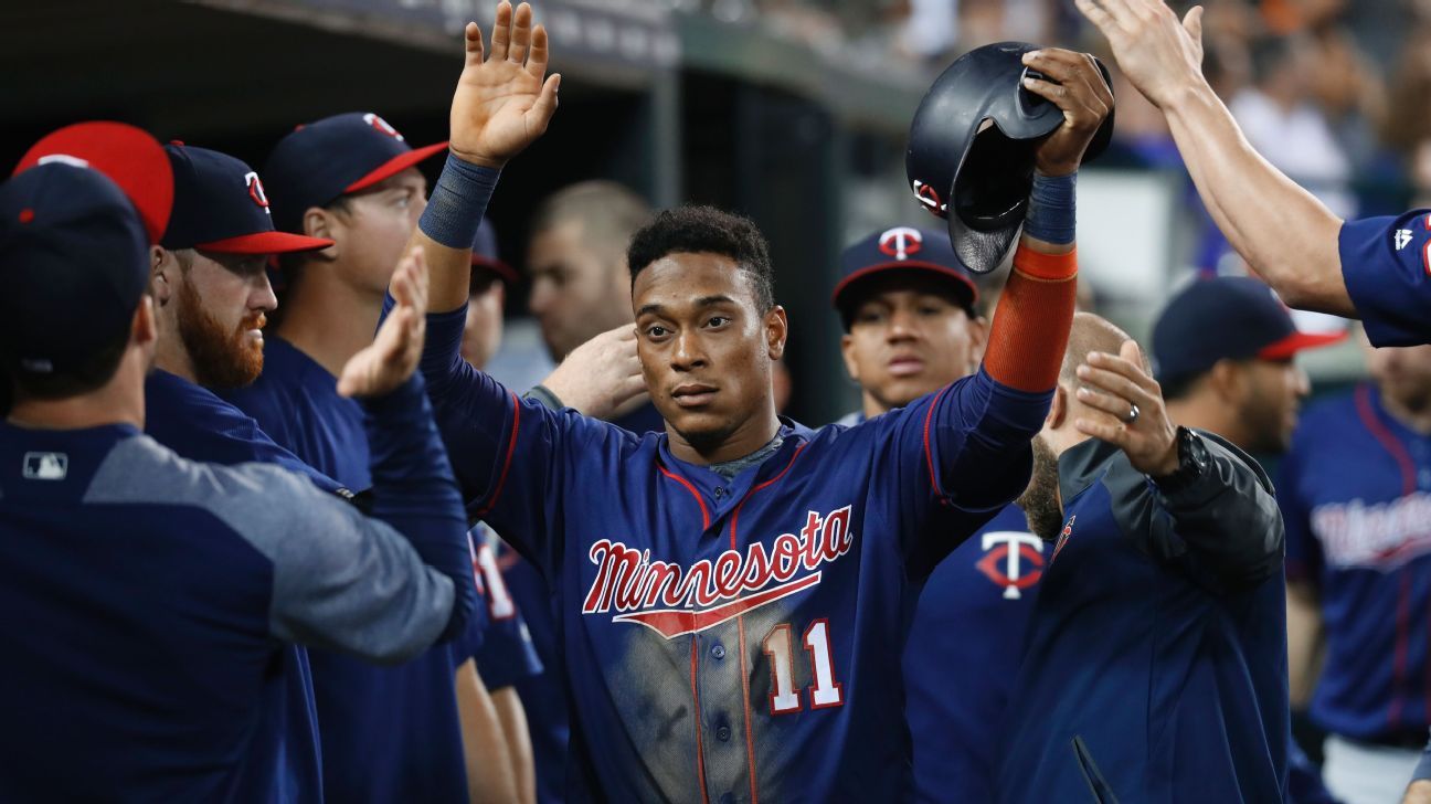 Jorge Polanco returns to second base for Twins, Max Kepler to