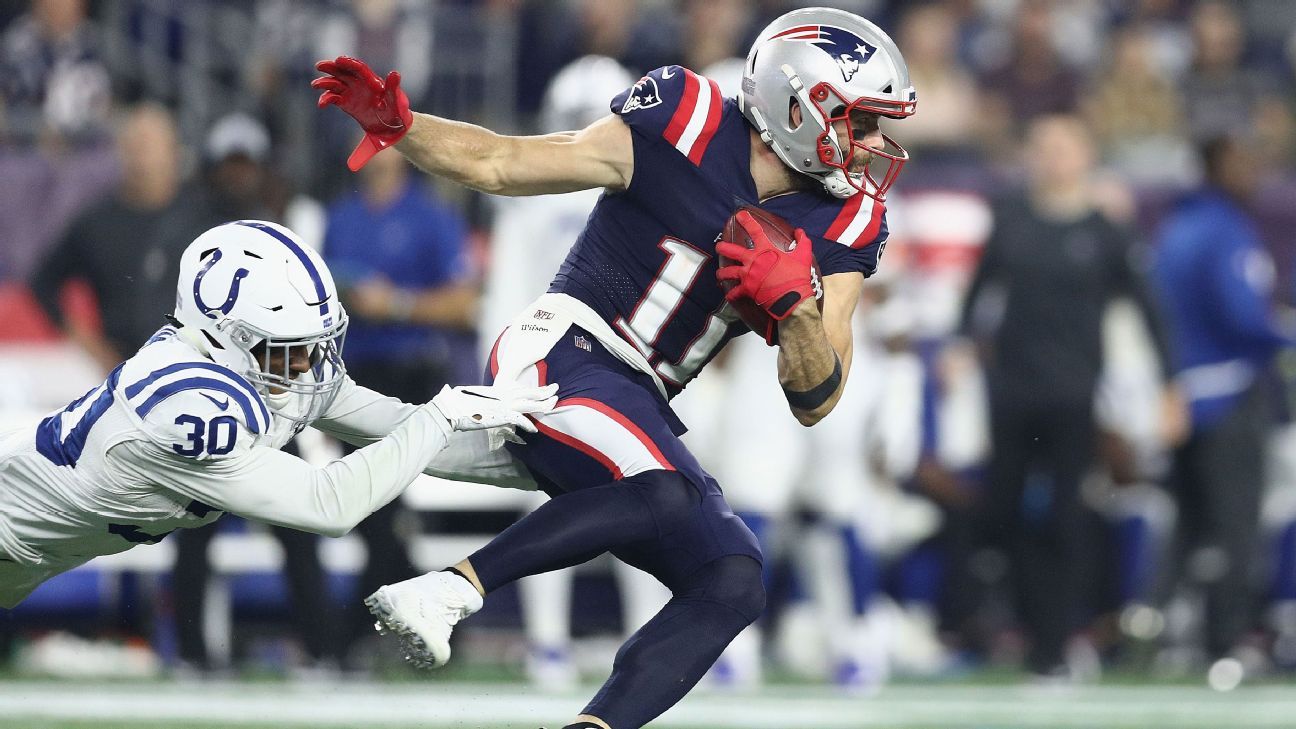 Julian Edelman thrilled to be back on the field