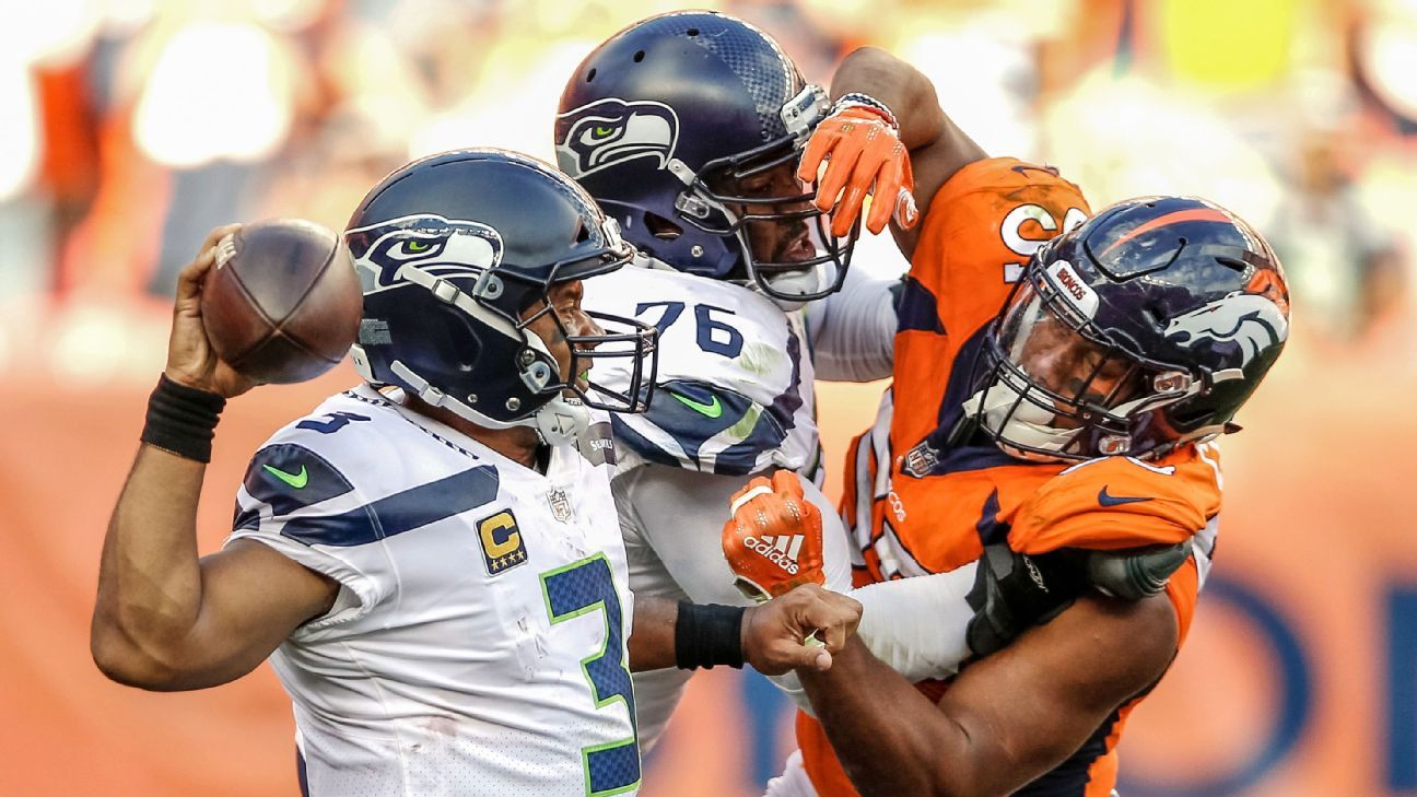 Russell Wilson says Seattle Seahawks 'got to figure out' Duane Brown's contract ..