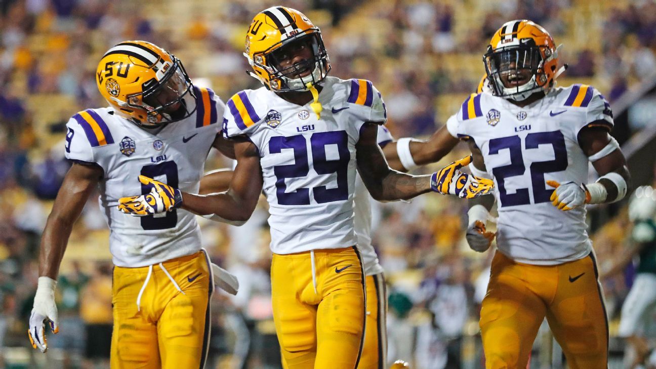 Greedy Williams LSU Tigers latest great defensive back