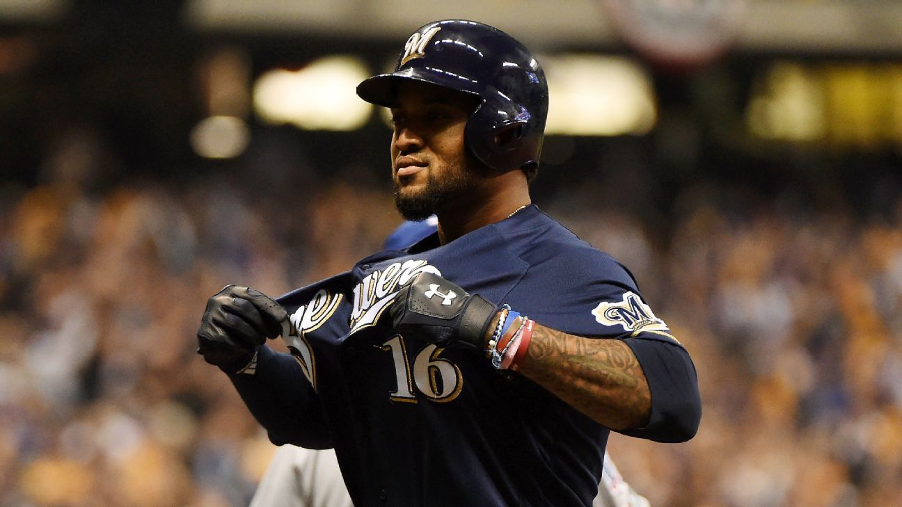 Milwaukee Brewers to trade Domingo Santana to Seattle Mariners - Brew Crew  Ball