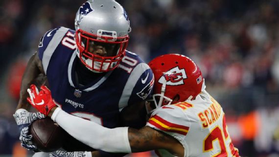 Josh Gordon Elevates Near Top Of Patriots Wr Depth Chart Afc East Espn