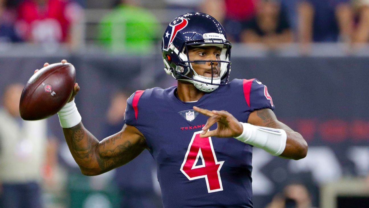 Deshaun Watson ties career-high with five TDs in Texans 42-23