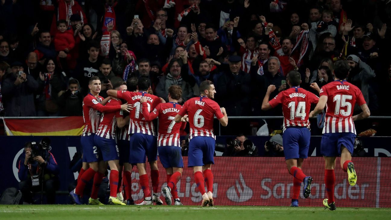 Atletico Madrid Vs Real Sociedad Football Match Report October 27 2018 Espn