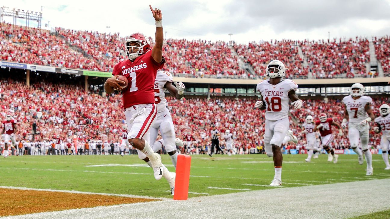 SportsCenter on X: Kyler Murray wins the AP Player of the Year 🏆 Murray  beat out Tua Tagovailoa by 56 votes.  / X