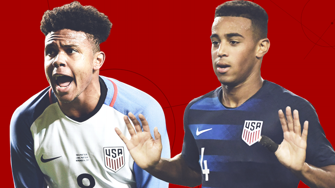 Tyler Adams and Weston McKennie are the U.S. midfield duo of the future