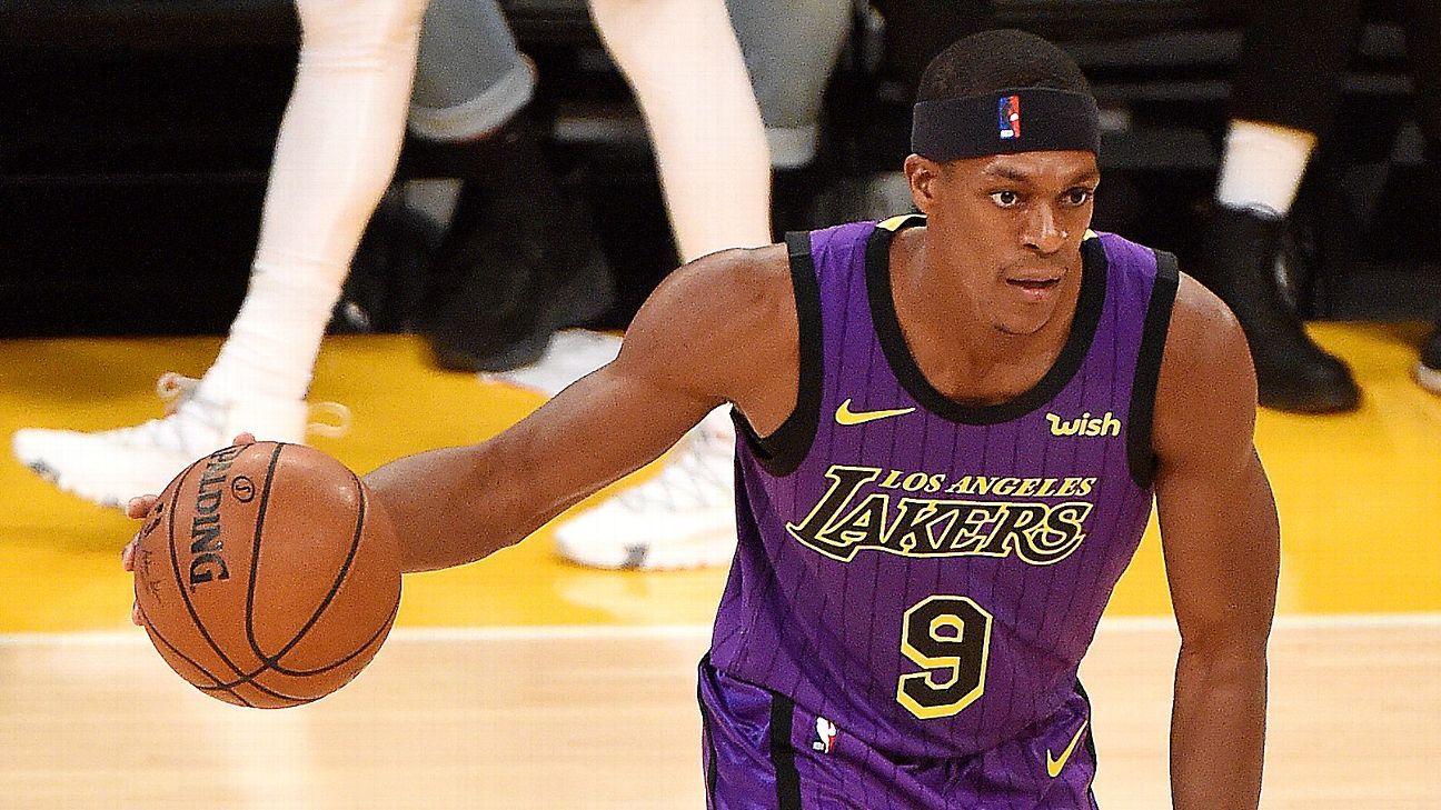 Rajon Rondo out 4-5 weeks after second surgery on right hand - Los Angeles  Times