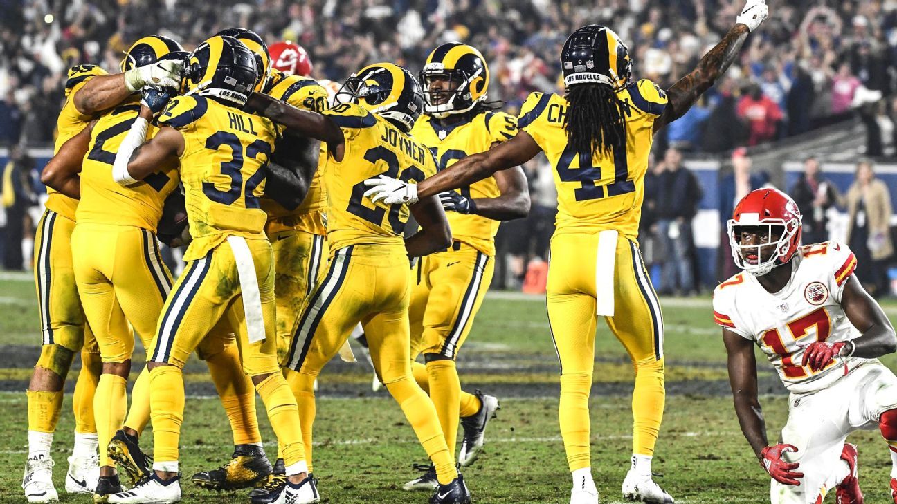 2018 NFL - Los Angeles Rams win over Kansas City Chiefs was