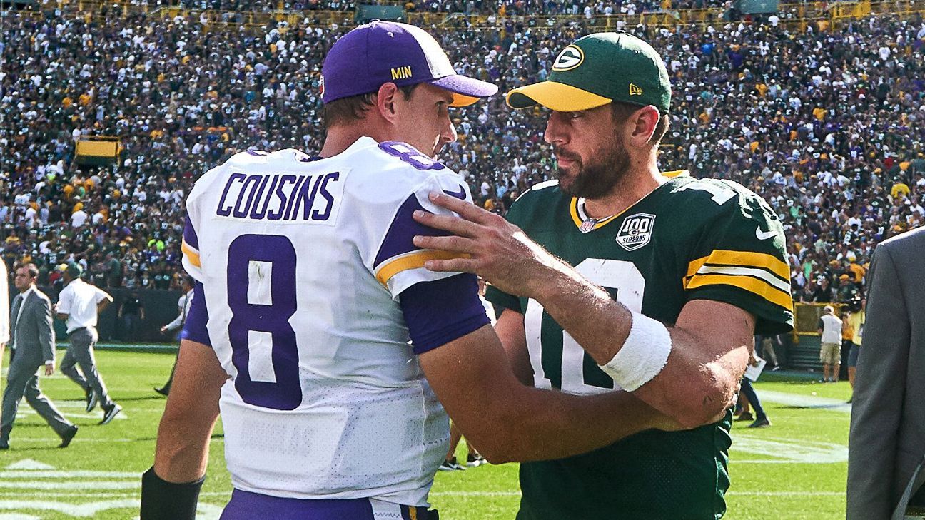 Kirk Cousins on tying the Packers, advice for Daniel Carlson 