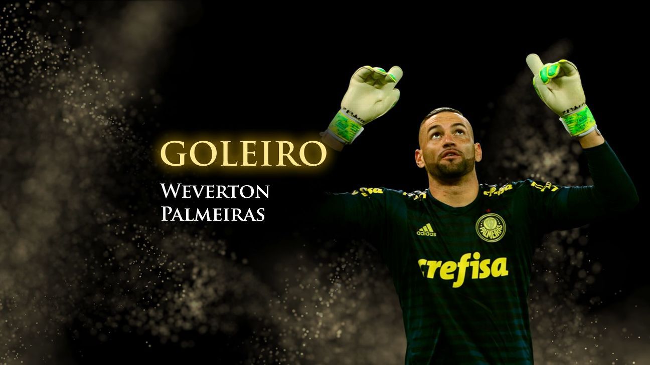 Bola de Prata Weverton mantém tradição do Palmeiras e vai de 3ª opção a melhor goleiro do Bola de Prata Weverton mantém tradição do Palmeiras e vai de 3ª opção a melhor goleiro do