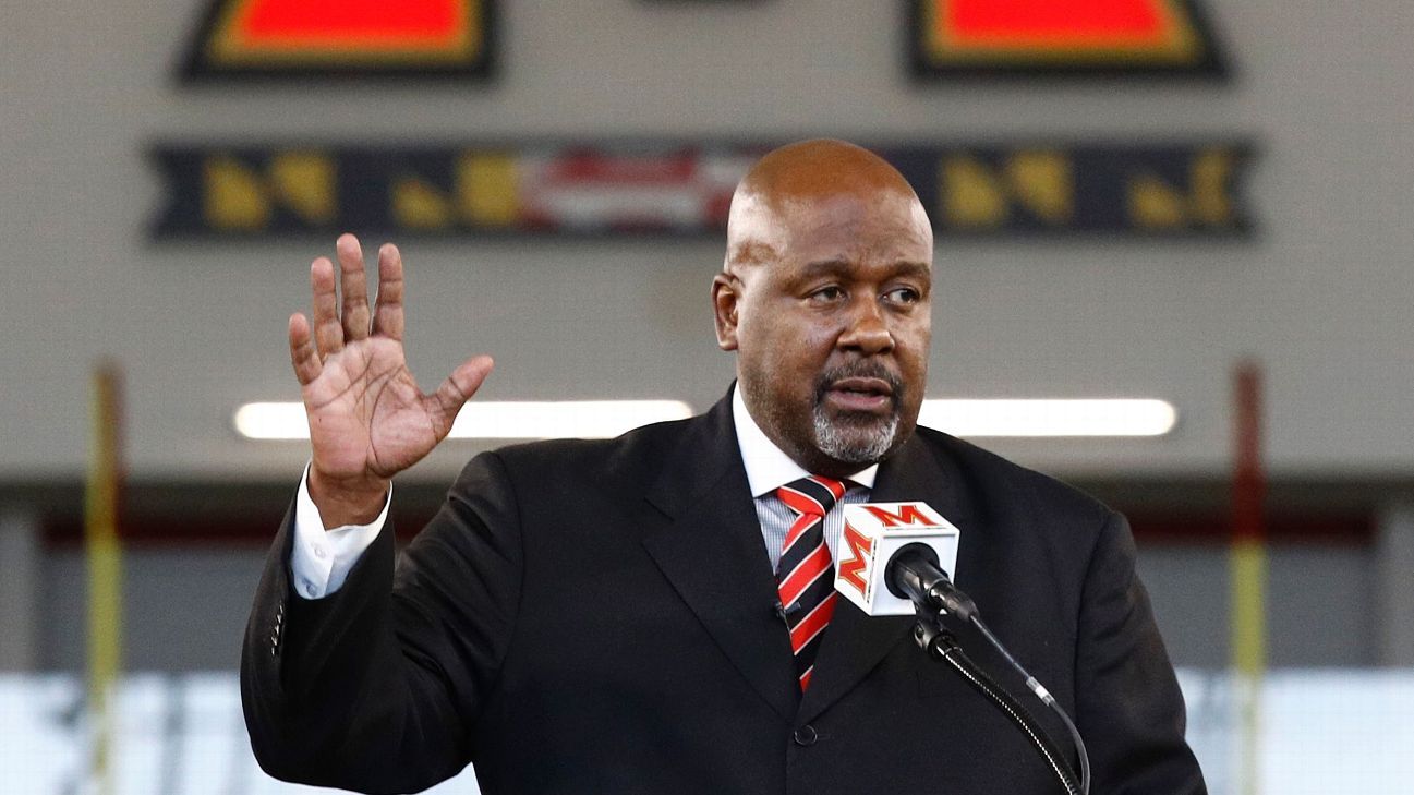 Mike Locksley Introduced As Maryland Terrapins Head Coach