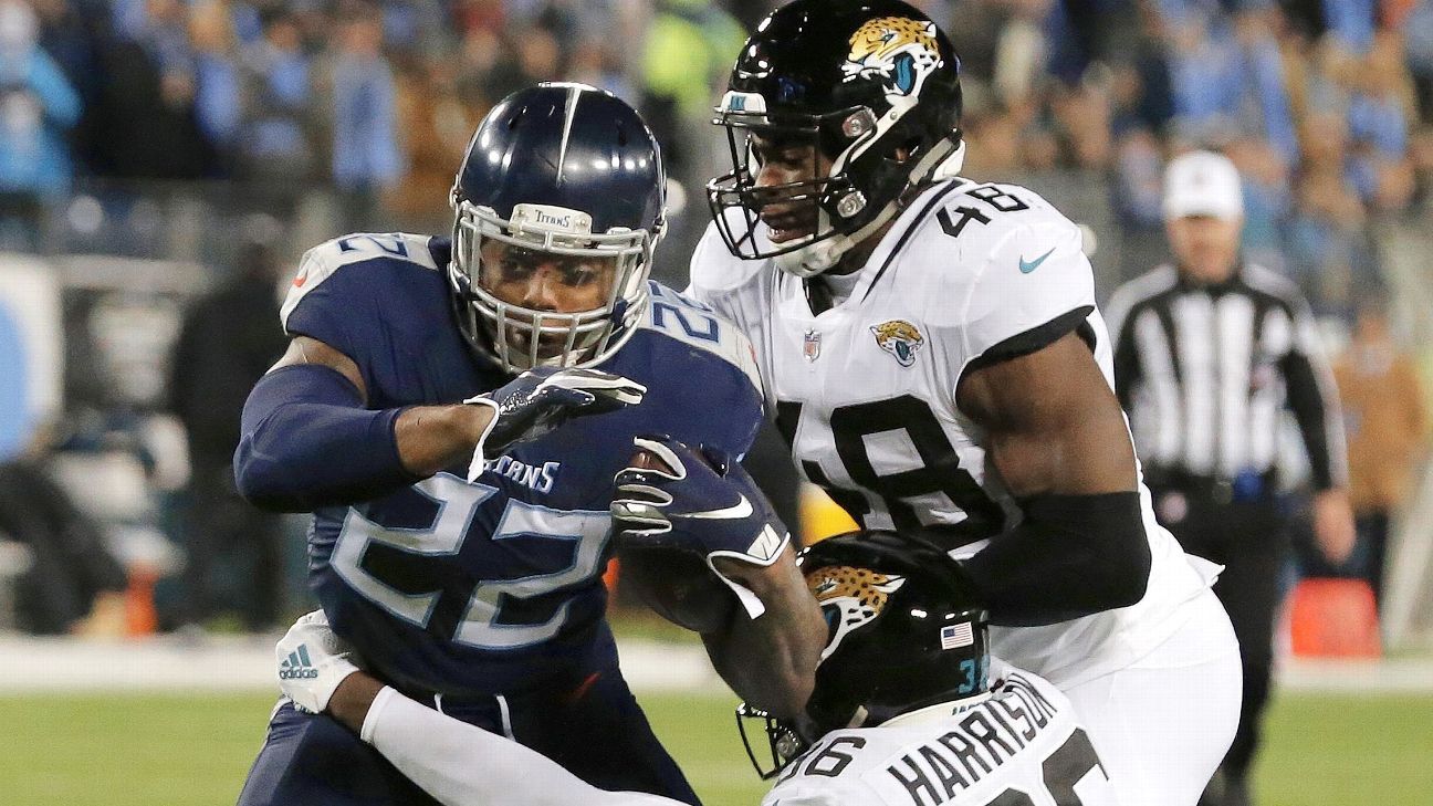 Jaguars next challenge Titans, running back Derrick Henry