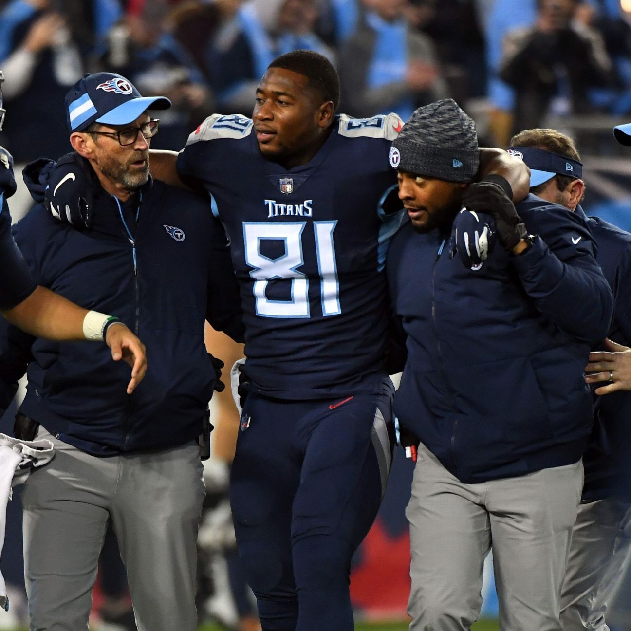 Tennessee Titans place Jonnu Smith, Jack Conklin on injured reserve ...