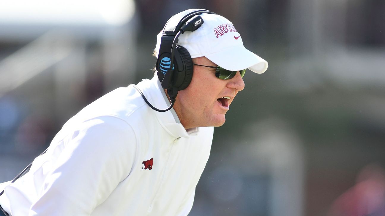 CBS Sports: Arkansas fires coach Chad Morris