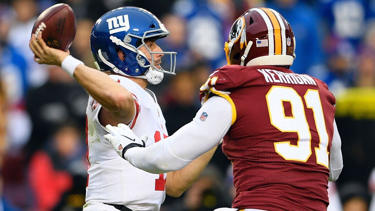 New York Giants game balls in 40-16 victory over Washington Redskins