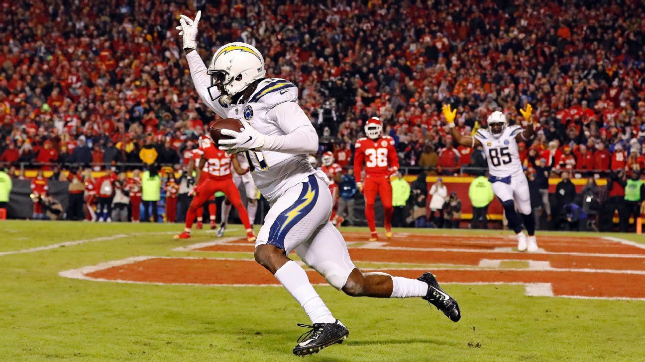 Clemson Football: Mike Williams has huge day in Chargers win