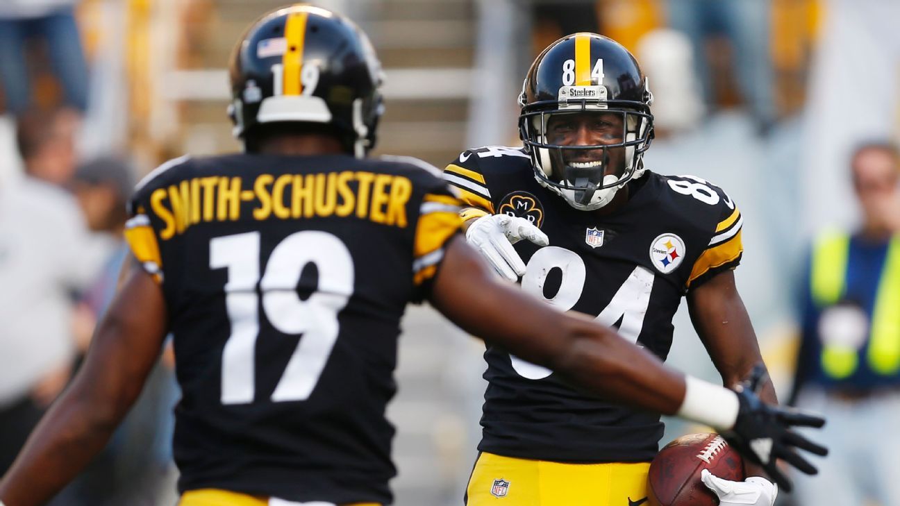 Steelers WRs Smith-Schuster, Johnson miss practice - National Football Post