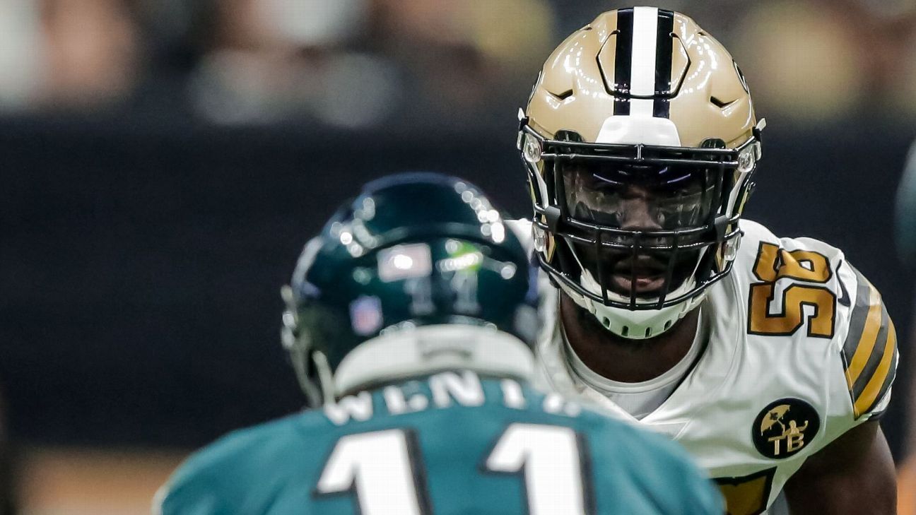 Demario Davis will go down as one of the best free agent signings in Saints  History. @straightupsaints Via- @saintsnations