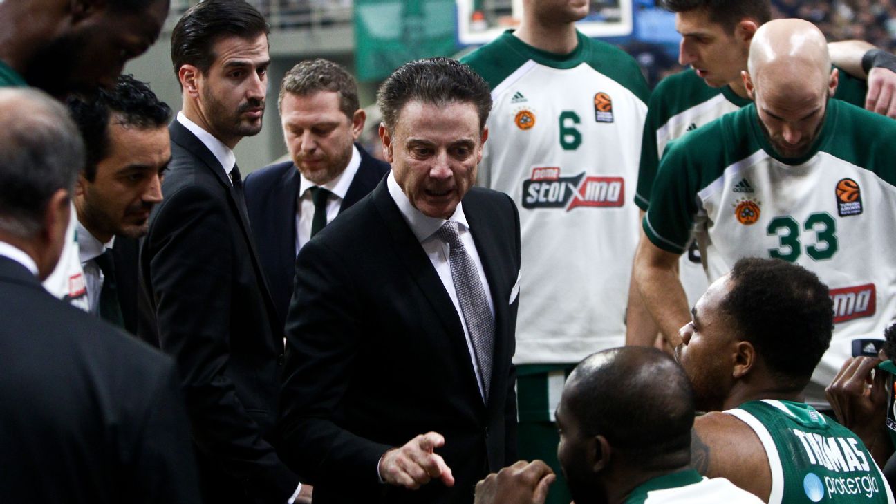 Risultati immagini per rick pitino panathinaikos